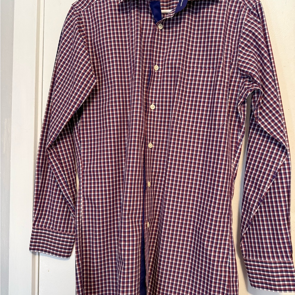 Men's‎ Paul Frederick Shirt - Purple  and Red